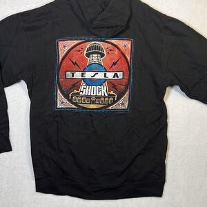Tesla shock album cover zip hoodie‎